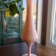 44 cm opaline vase - Pink "nymph's thigh" - 70s