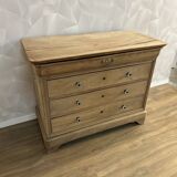 Commode louis philippe 4 tiroirs aérogommé
