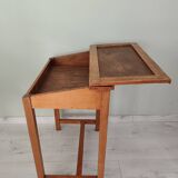 Solid wood desk
