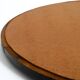 Huge 1970s maritime round pine wood wall mirror from Denmark | ∅ 89cm