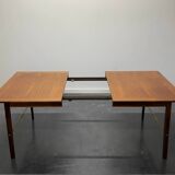 Palisander dining table denmark 1960s extendable mcm