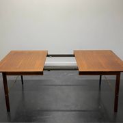 Palisander dining table denmark 1960s extendable mcm