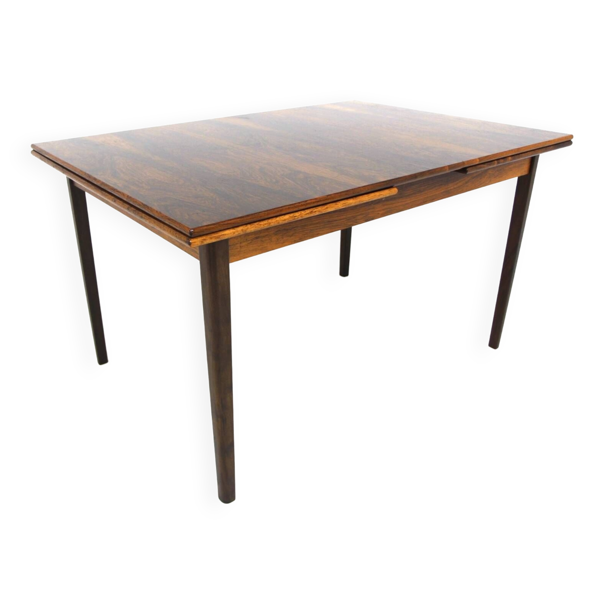 Danish rosewood “portfolio” dining table, 1960s