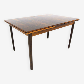 Table de salle à manger "portefeuille" en palissandre, Danemark, 1960