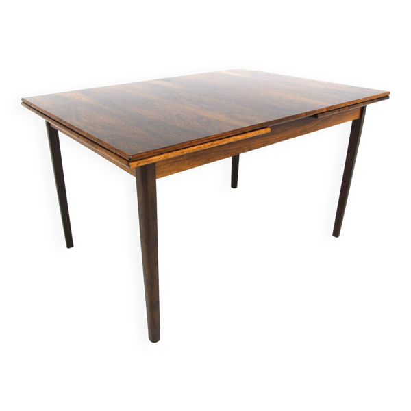 Table de salle à manger ''portefeuille'' en palissandre, Danemark, 1960