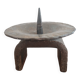 Brutalist cast iron candlestick / candle holder from the '60s.