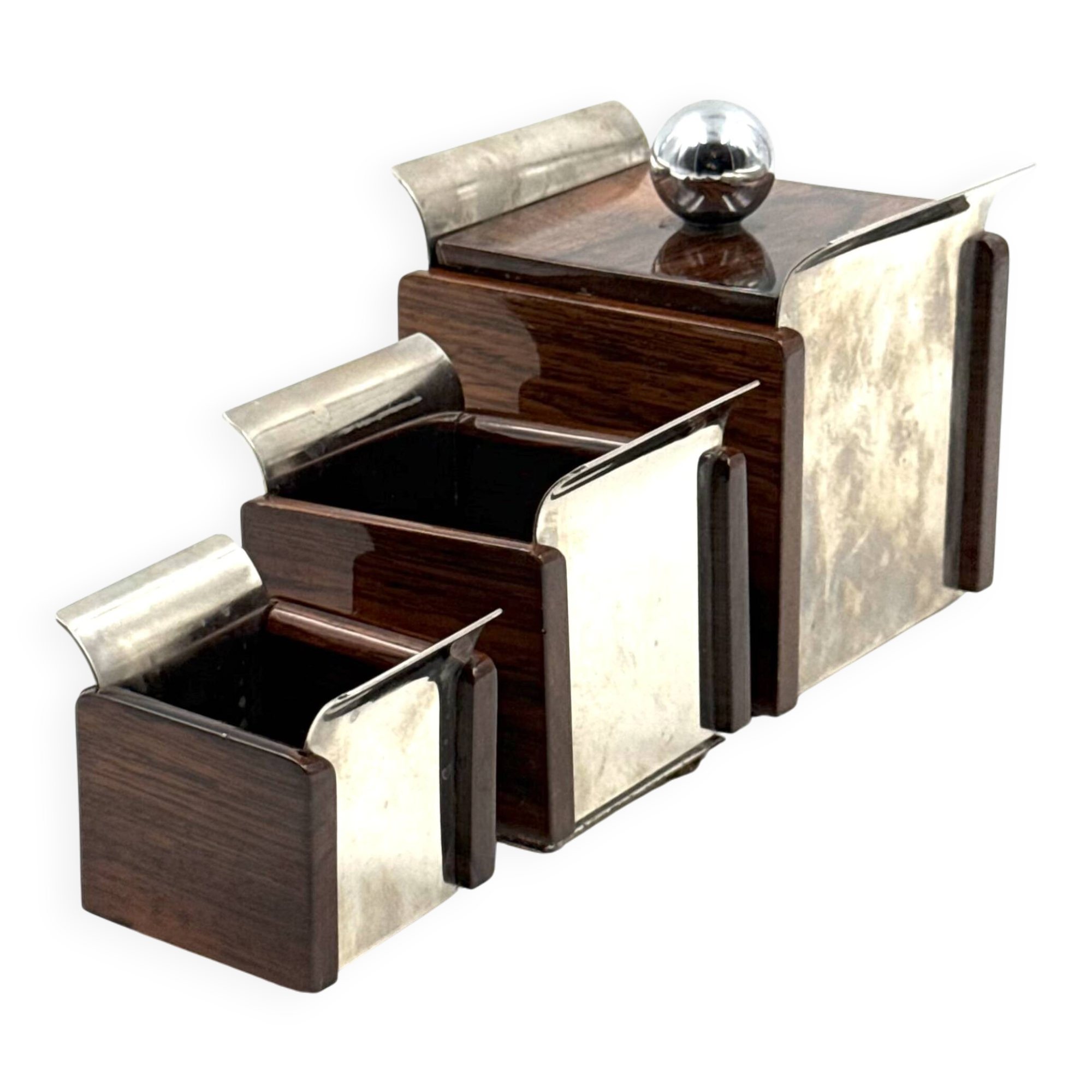 Mid-century Set of ashtrays, Ico Parisi, Italy 1960s