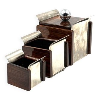 Mid-century Set of ashtrays, Ico Parisi, Italy 1960s