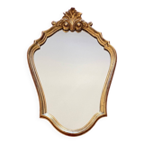 Louis XV rocaille shell mirror