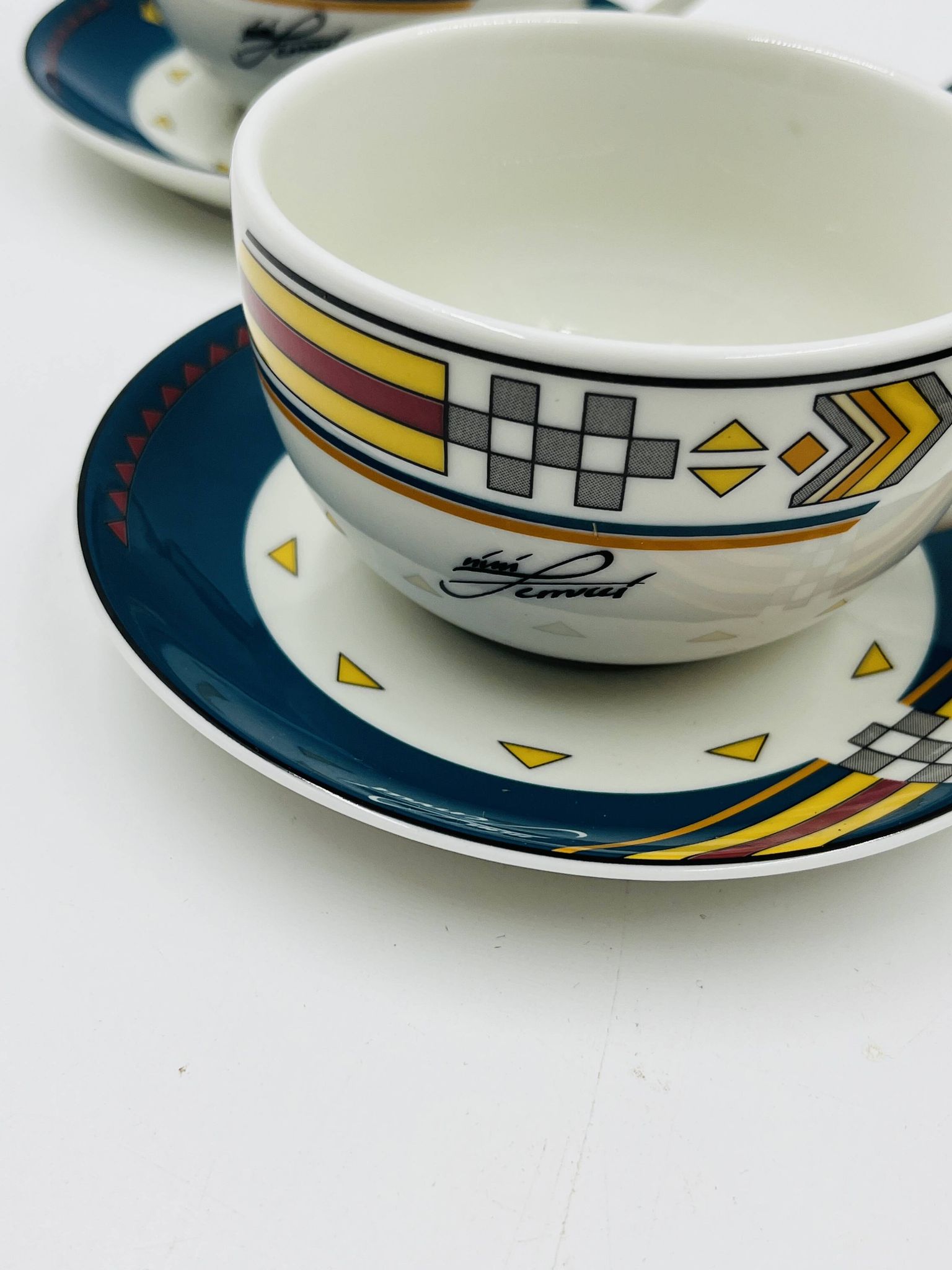 Lot de 4 tasses de designer Royal Mosa Ravenne
