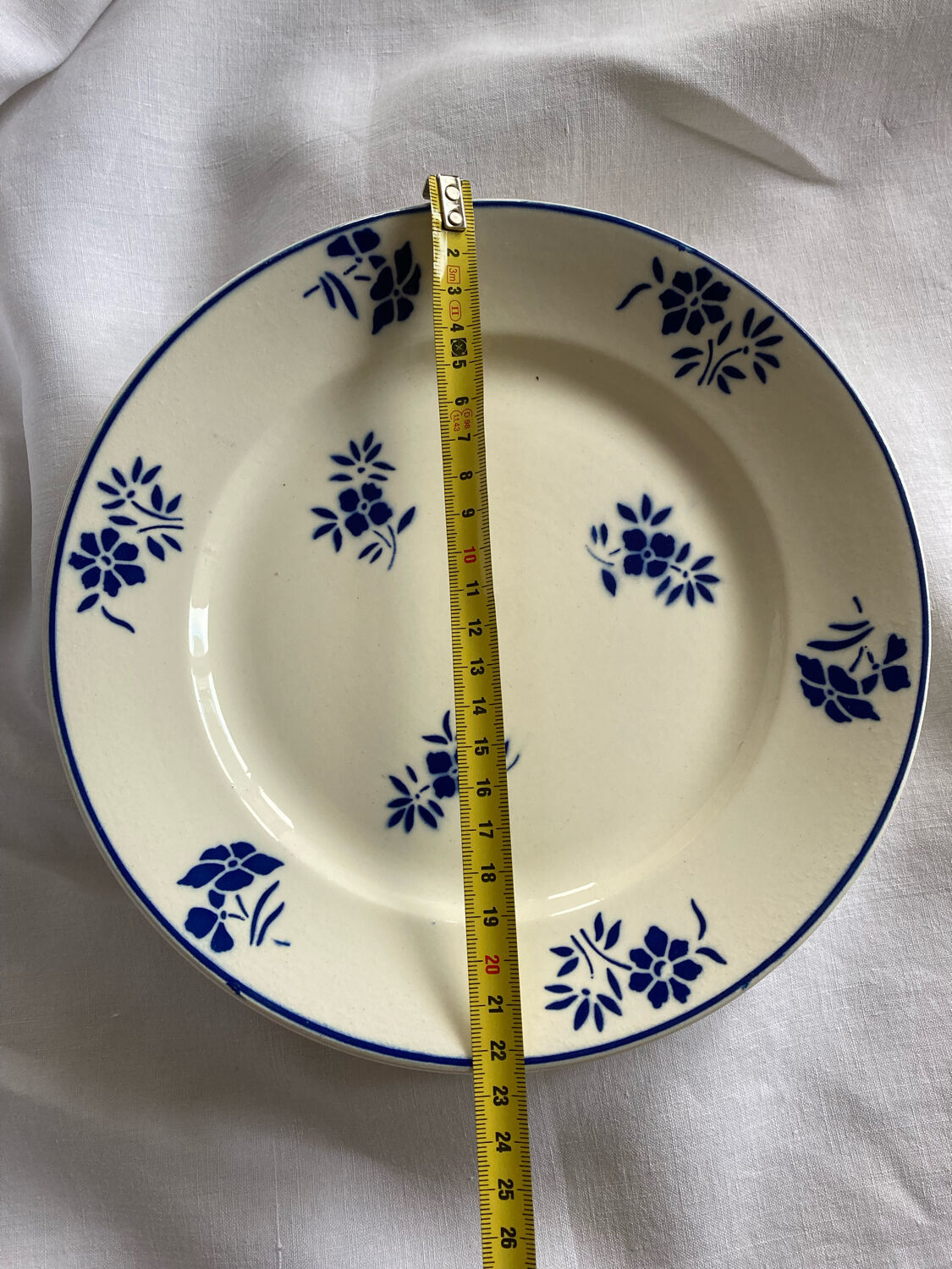 Badonviller dessert plates model Argenton