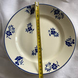 Badonviller dessert plates model Argenton