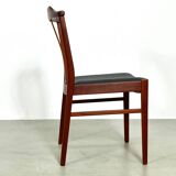 Scandinavian Teak Chairs Yngve Ekström 60s MidCentury