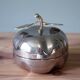Vintage silver-plated and brass bonbonnière