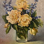 Still life, Gaston Aubert, 20th century