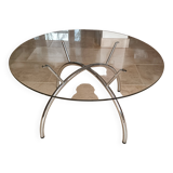 IKEA glass coffee table, 1980s