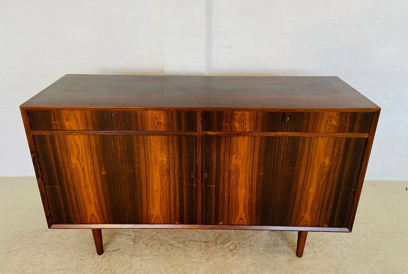 Buffet danois rétro vintage en palissandre du milieu du siècle par Poul Cadovius, années 1960