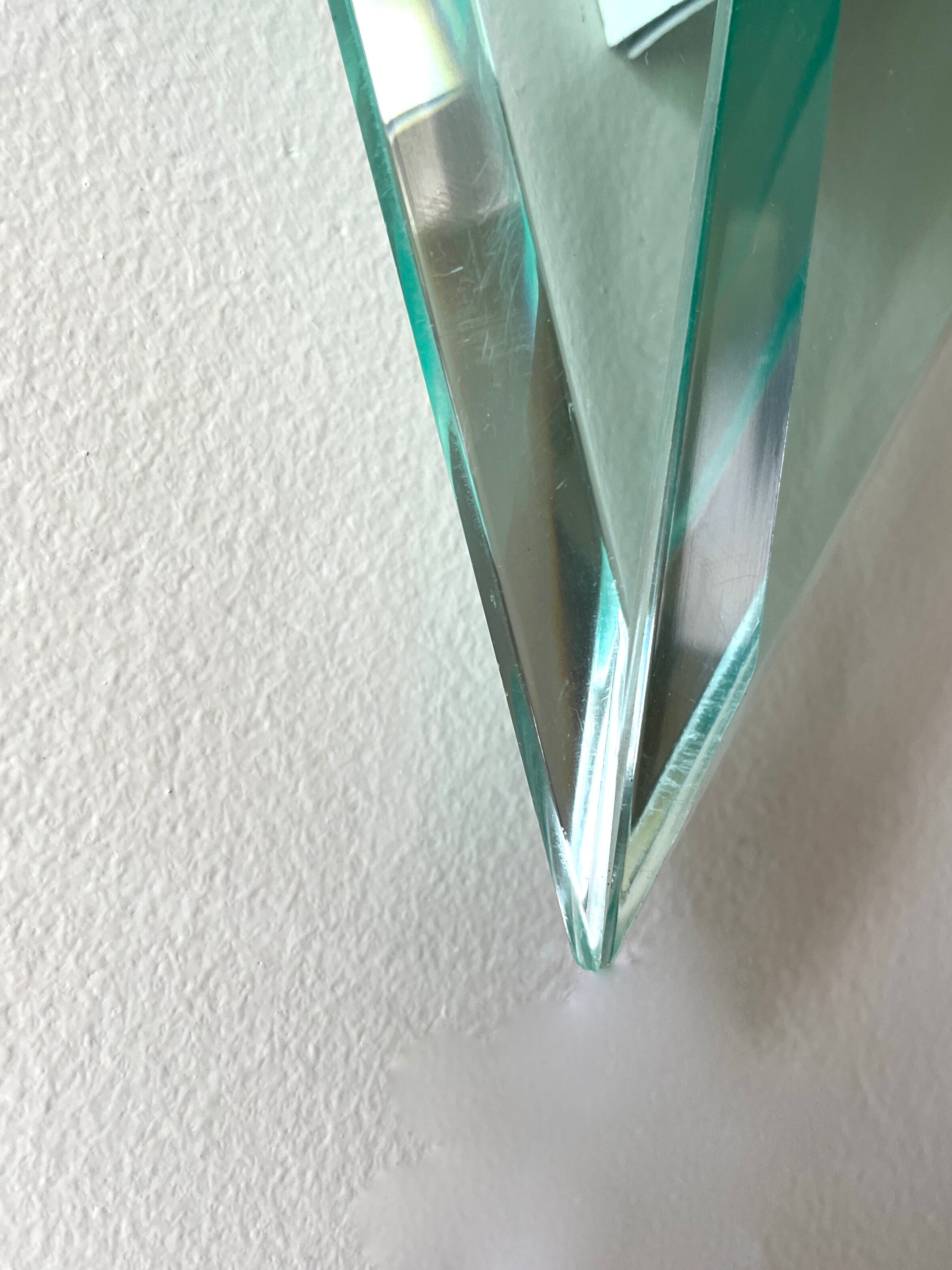 Triangular wall light 1980