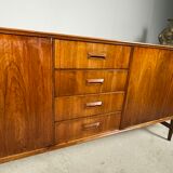 Vintage teak row
