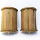 Pair of Scandinavian wooden wall lamps, 1960