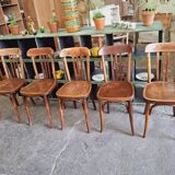 Old bistro chairs