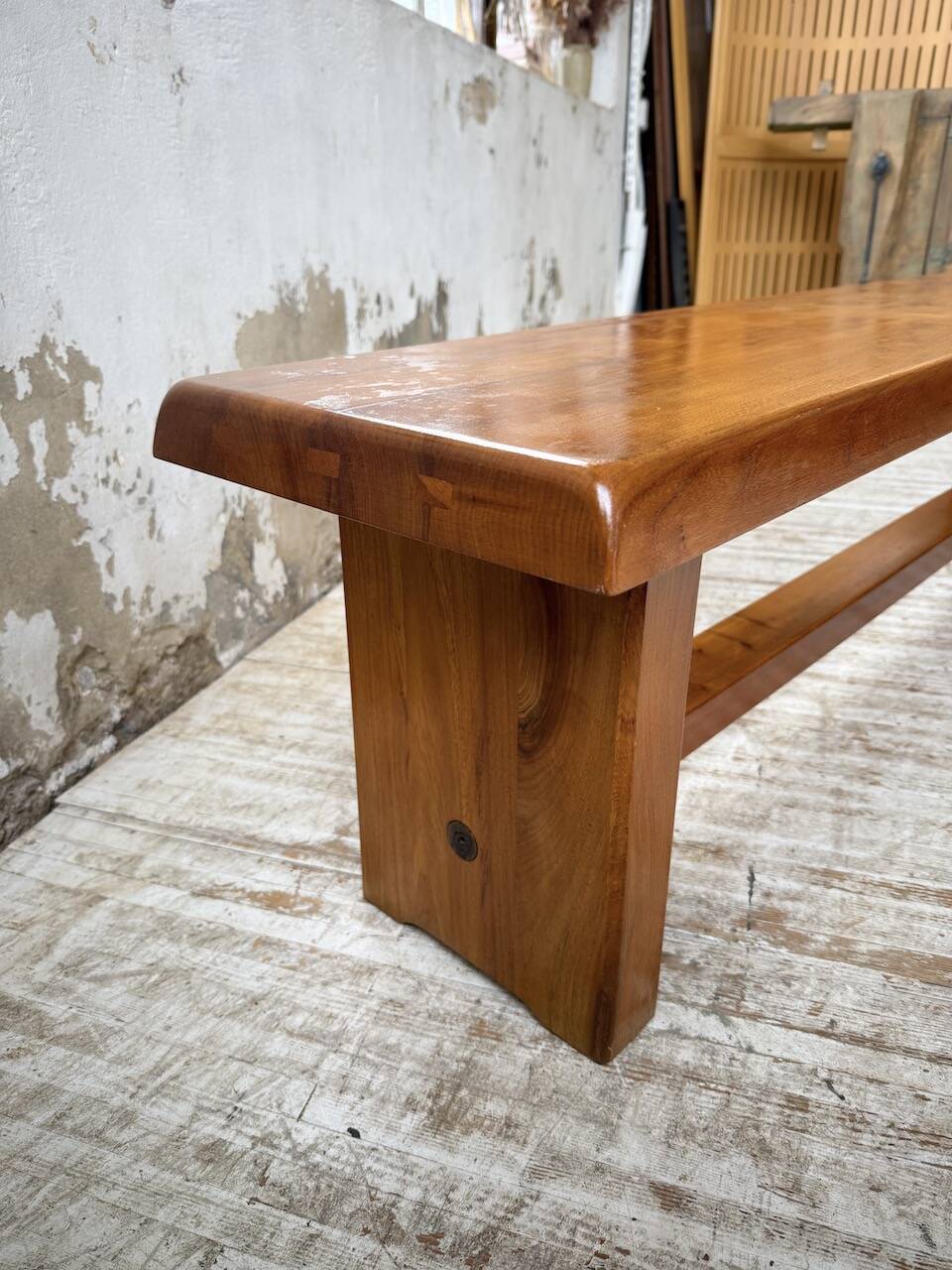 Chapo S14 blonde oak bench 172cm vintage