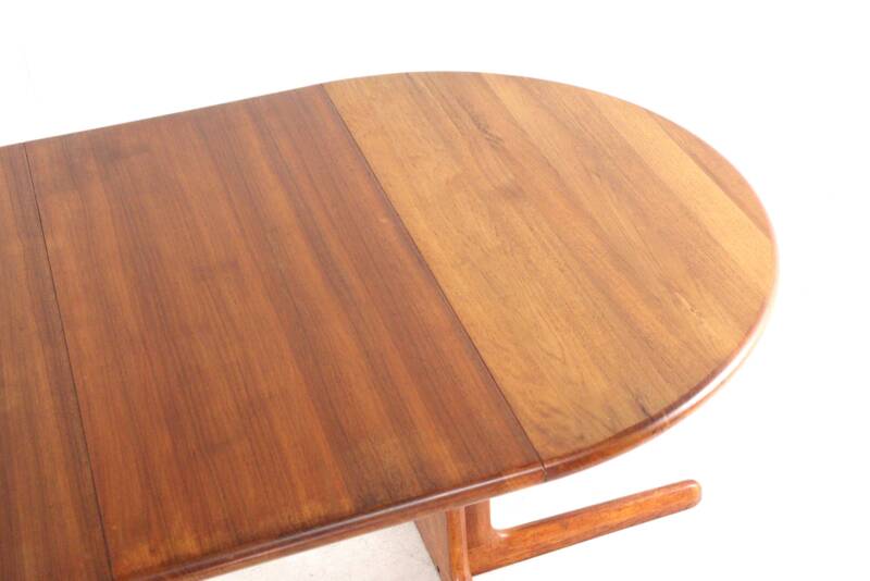 Table à manger extensible ronde 2x 'Gistrup' danoise