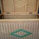 Malle en osier 92CM vintage