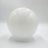 White glass globe ø20cm