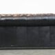 Classic English Chesterfield 2.5 seater sofa in brown cowhide
