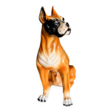 Chien en porcelaine