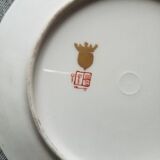 Two plates with coats of arms