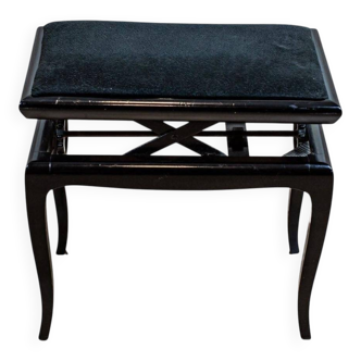 Black Piano Stool, 1950s