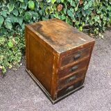 Cabinet - 4 drawer trade furniture with shell handles