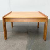 Vintage coffee table in Swedish pine by Yngve Ekström for Swedese, 1970s.