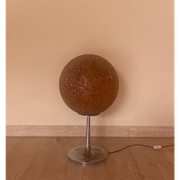 Lampe boule space age en méthacrylate italie 1970