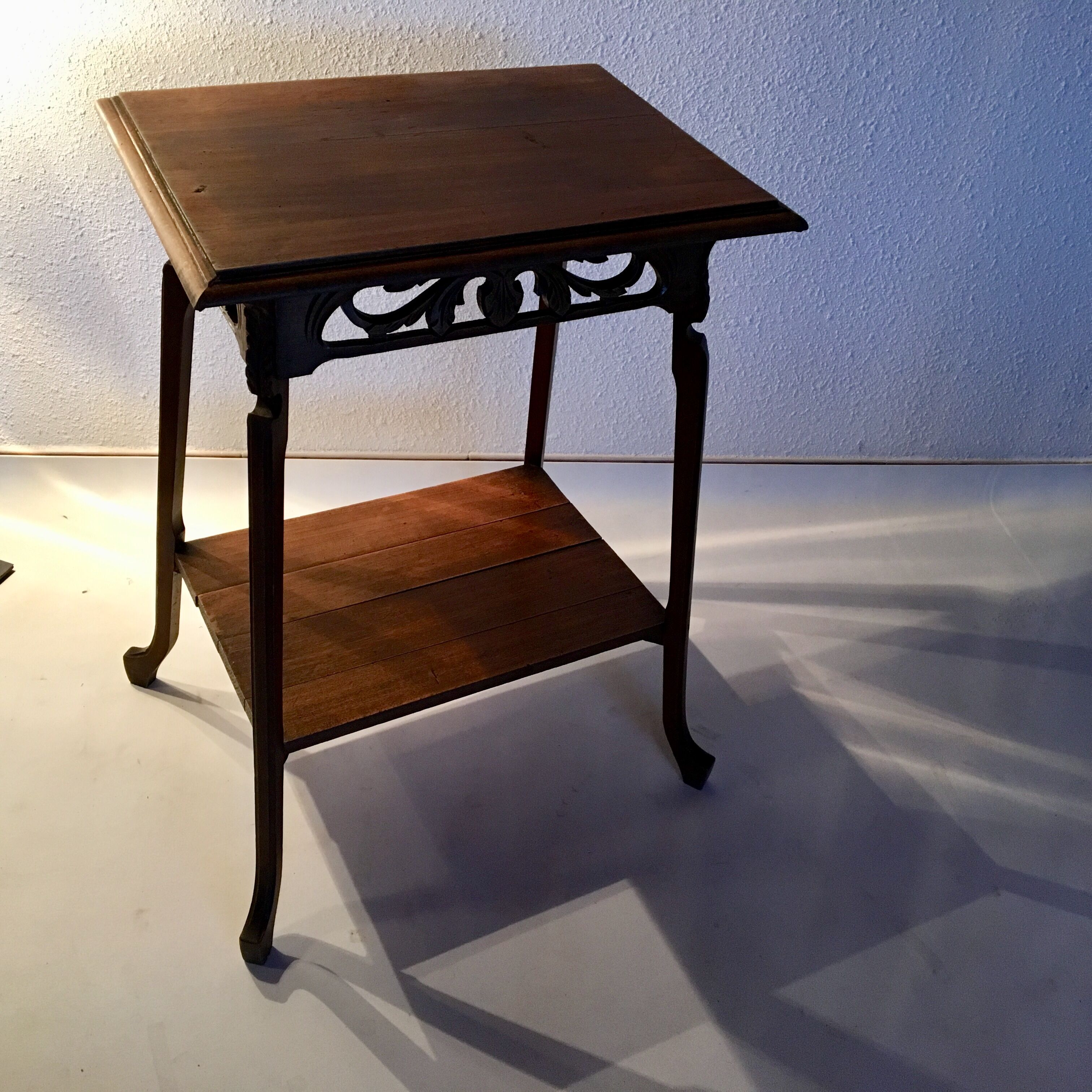 XIXth Walnut side table
