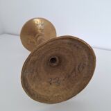 Vintage brass candle holder