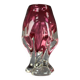 Bohemian Art Glass Vase by Josef Hospodka, Czechoslovakia, 1960s