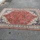 Burgundy Persian wool rug Khorassan 200x300cm