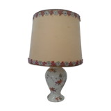 Porcelain bedside lamp, vintage