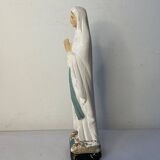 Ancienne vierge en plâtre