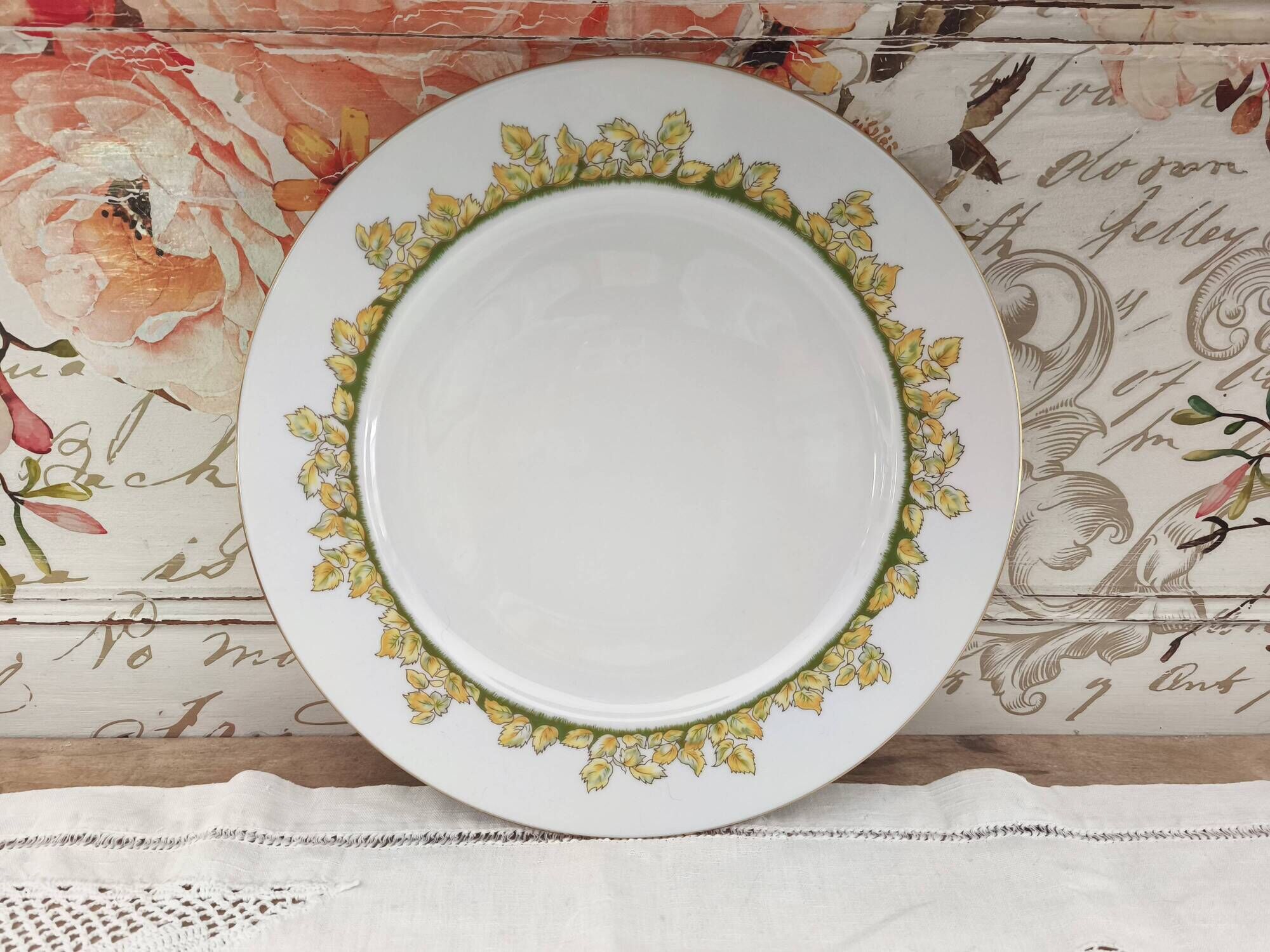 Limoges porcelain plate Haviland Hôtel Métropole Brussels