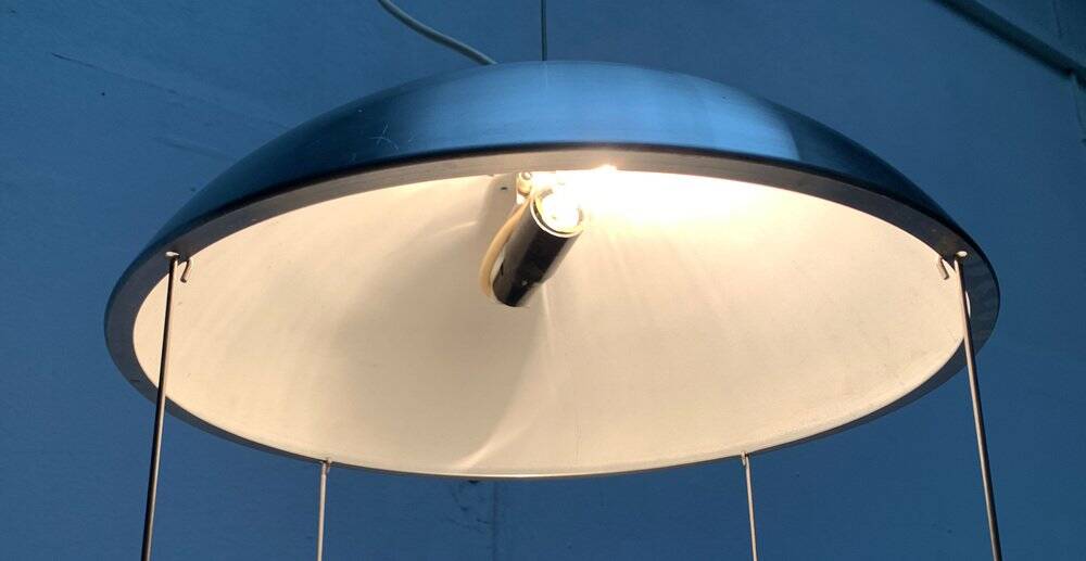 RS 37 Flower Lamp Space Age Danish mid-century by Poul Cadovius for Cado, 1960s