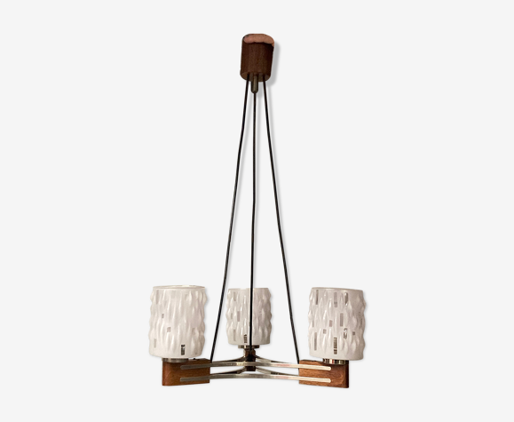 Suspension vintage 3 feux