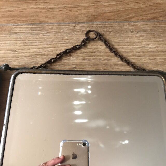 Triptych barber mirror - 68x28cm