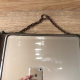 Triptych barber mirror - 68x28cm