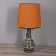 Vintage 1960s ceramic floor lamp, west germany design