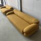 Canapé bouclé jaune Sesann par Gianfranco Frattini pour Cassina, set de 2