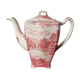 Large English porcelain teapot